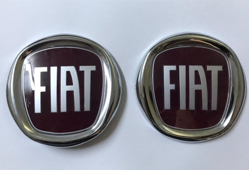Fiat Fiorino Panjur Ön Ve Bagaj Arka Arması Amblemi Logosu Takım 735456780-735456781