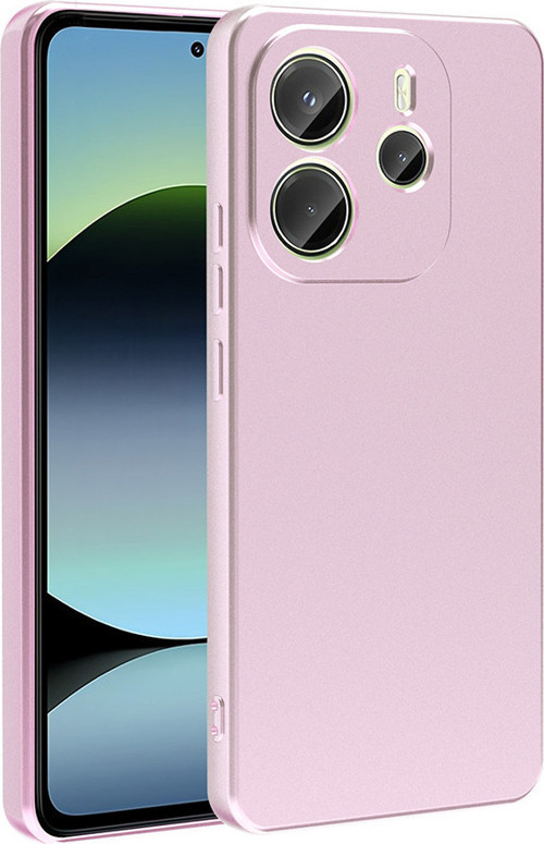 Redmi Note 14 4G Kılıf Kamera Çıkıntılı Soft Silikon