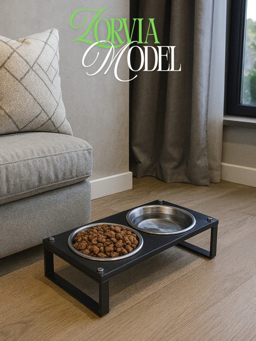 Kedi Ve Köpekler İçin Sağlıklı Yeme Standı, %10 Eğimli Tasarım Ve Kaymaz Ayaklar