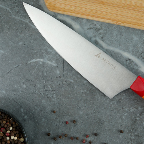 Plurex Big Şef Bıçağı 19 cm Kırmızı