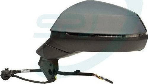 Vw A3 2008 2012 Dış Dikiz Aynası Sol Elektrikli Isıtmalı Astarlı Sinyallı Kör Noktalı 3 Kapı (8 Pın