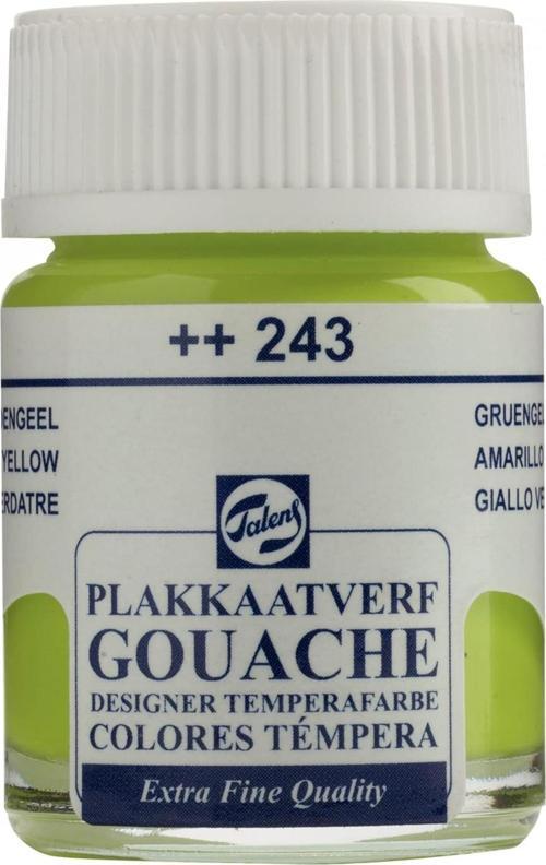 Gouache Jar 16ml Guaj Boya Greenish Yellow / 243
