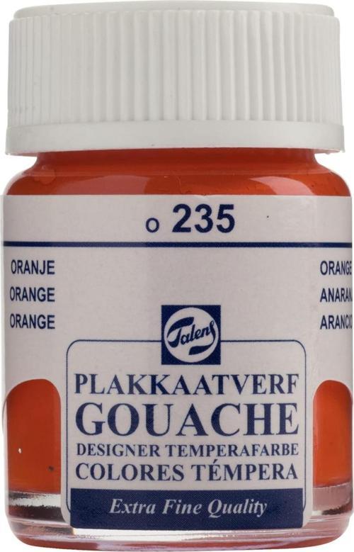 Gouache Jar 16ml Guaj Boya Orange / 235