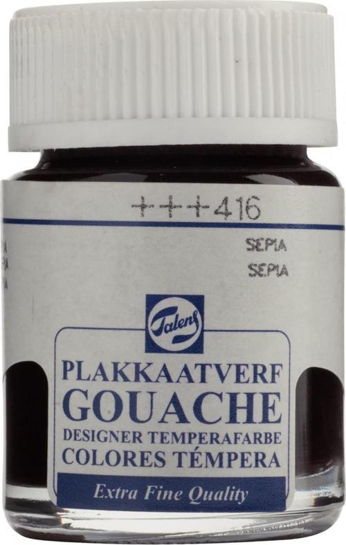 Gouache Jar 16ml Guaj Boya Sepıa / 416