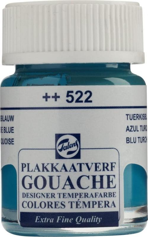 Gouache Jar 16ml Guaj Boya Turquoise Blue / 522