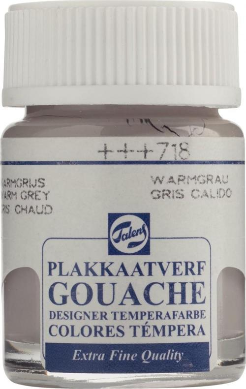 Gouache Jar 16ml Guaj Boya Warm Grey / 718