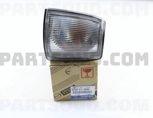 Mazda B2500 Pıckup Ön Sinyal Beyaz Sol 1996-1998 (Oem No: U00951360C)