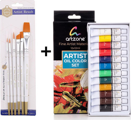 Yağlı boya fırça seti