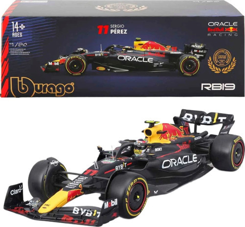 Model Araç Red Bull Rb19 Formula 1 Sergio Perez