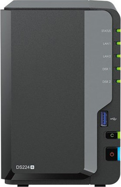 Ds224-6G Plus Celeron Qc- 6Gb Ram- 2-Diskli Nas Server (Disksiz)