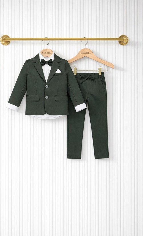 Ceketli Papyonlu Erkek Çocuk Takım Elbise