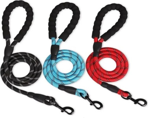 Evcil Hayvan Reflektörlü 12 mm x 120 Cm Fitil Gezdirme