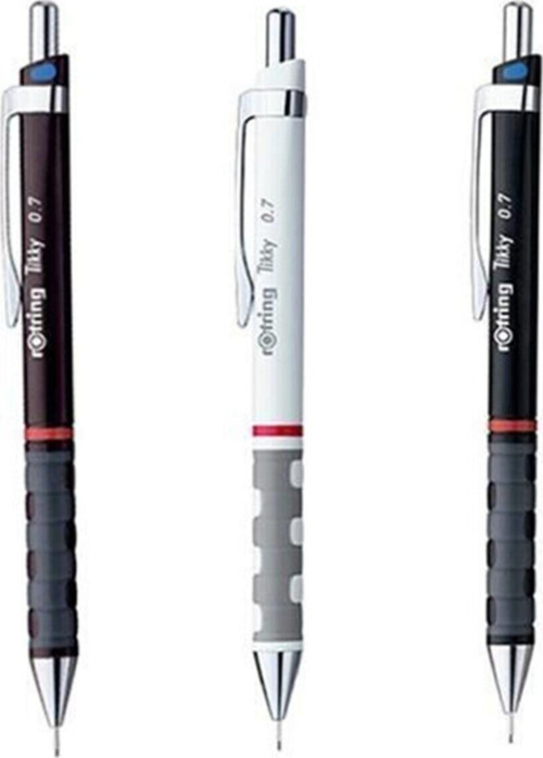 Tikyy 0,7 Uçlu Kalem 3'Lü Set + Faber Castell Grip Min 0.7 2B 60 Mm 120`Li Hediye