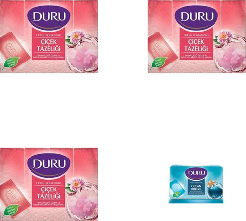 Fresh Sensations Çiçek Tazeliği Sabun 3X600 Okyanus Esintisi