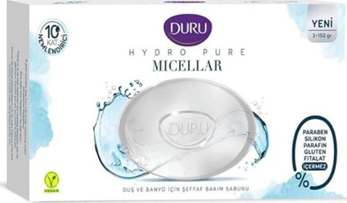 Hydro Pure Micellar 3 X 150 Gr. Kalıp Sabun X 4 Paket / 12 Kalıp Sabun
