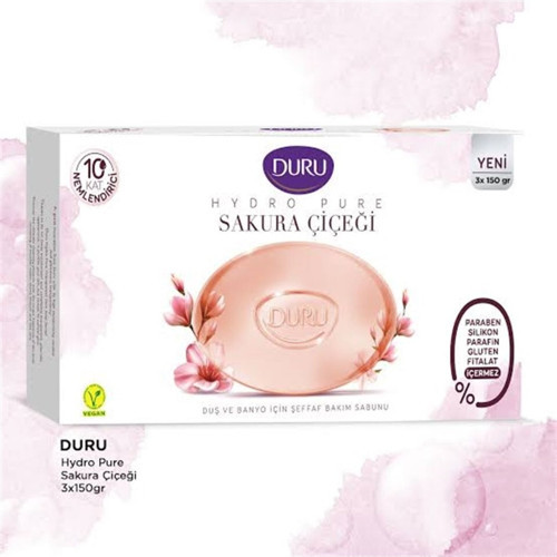 Hydro Pure Sakura Çiçeği Sabun 3X150 Gr