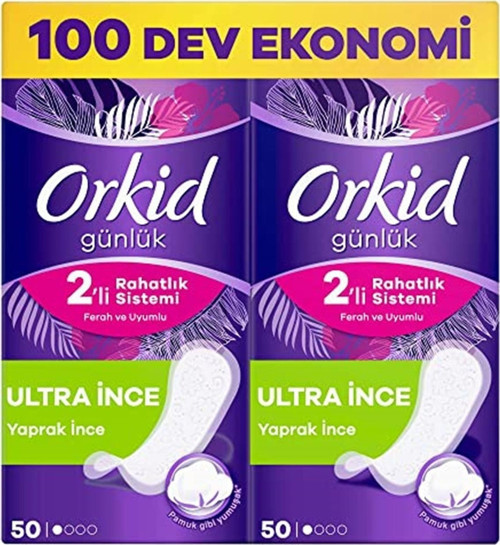 Yaprak Günlük Ped Normal Dev Ekonomik Paket 100 Ped