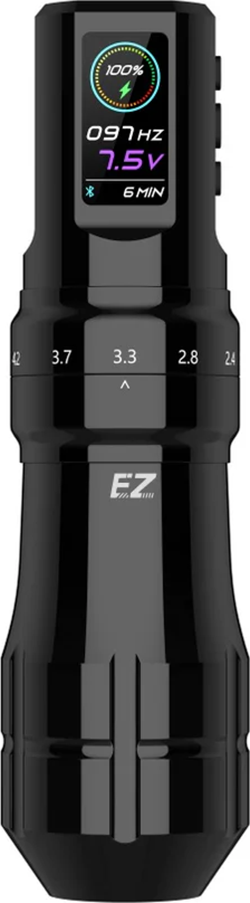 P3 Pro Gloss Black Kablosuz Dövme Makinesi Pen