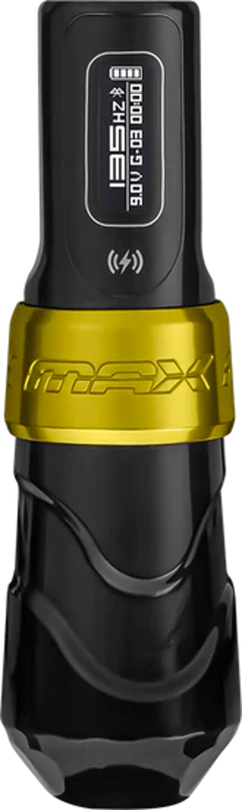 Irons Flux Max | 4.0 mm Stroke | Gold Stealth | Tek Bataryalı Kablosuz Dövme Makinesi