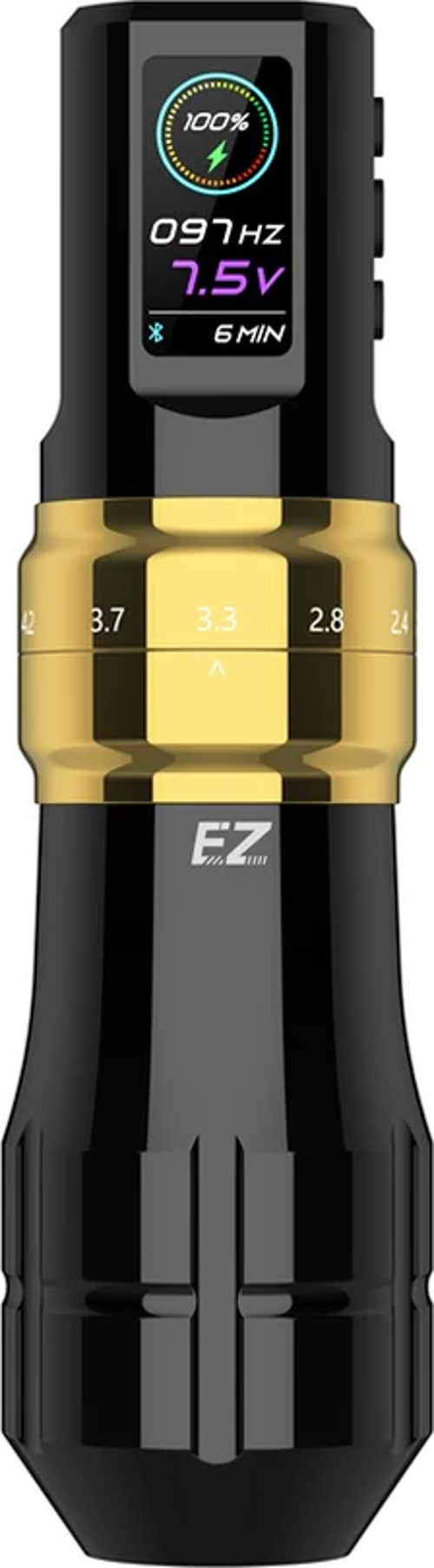 P3 Pro Gloss Golden Kablosuz Dövme Makinesi Pen