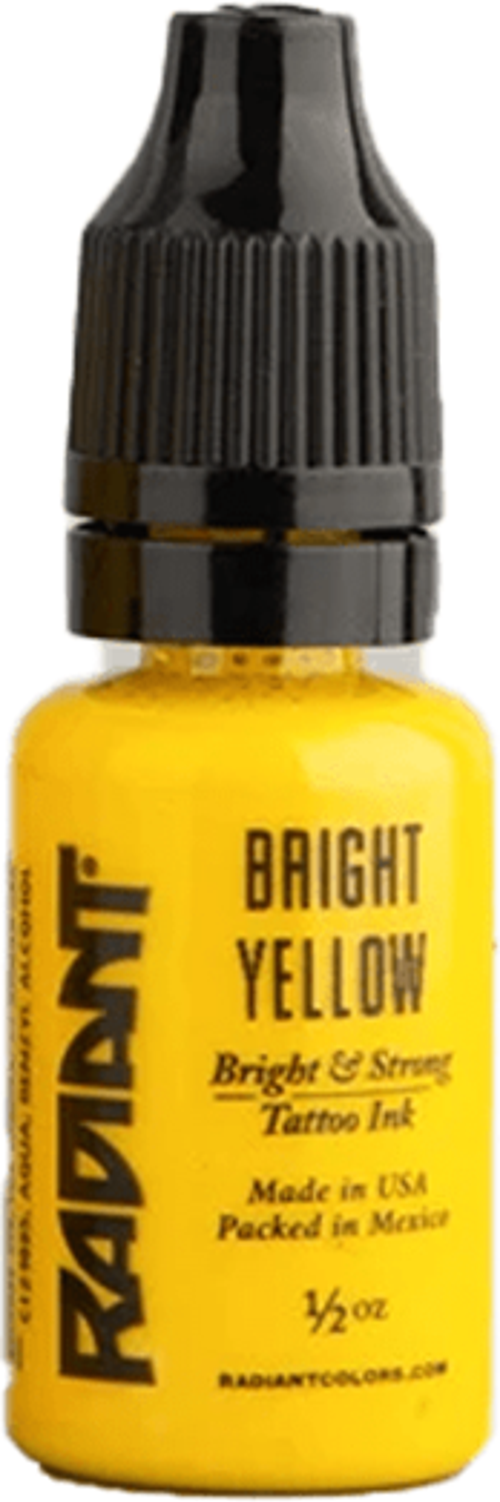 Bright Yellow - Radiant Tattoo Dövme Boyası - 0,5oz/15ml