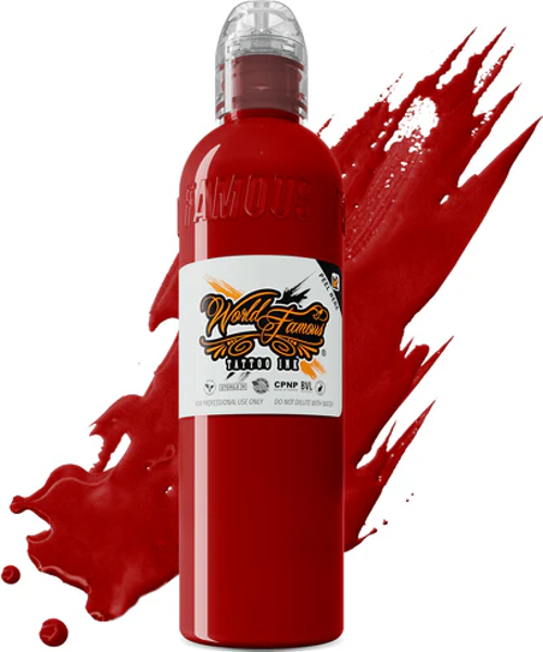 Big Apple Red - World Famous Ink Dövme Boyası - 4oz/120ml