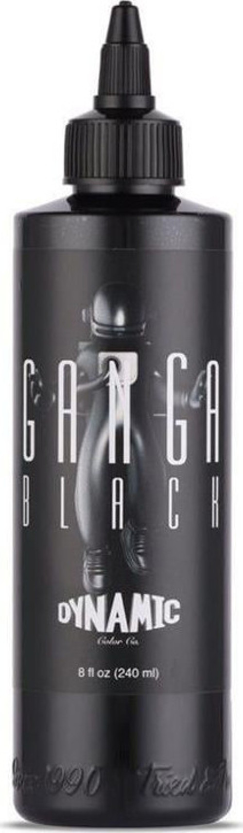 Ganga Black - Siyah Tattoo Dövme Boyası - 8 oz/240ml