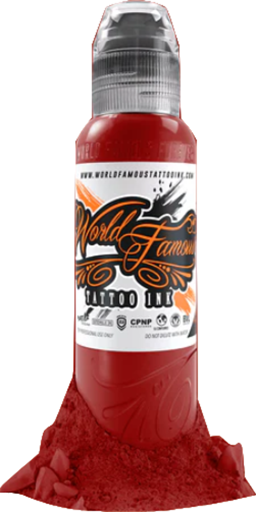 Master Mike Red - World Famous Ink Dövme Boyası - 1oz/30ml