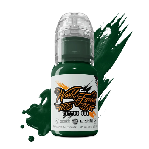 Vegas Green - World Famous Ink Dövme Boyası - 1/2oz/15ml