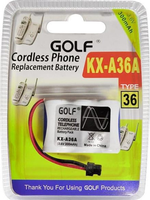 Gold Kx-A36A Nı-Cd Kısa Açık 3.6 Volt 300Mah Telsiz Telefon Pili