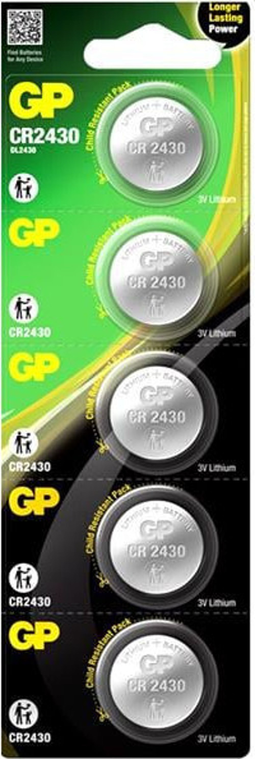 Gp Cr2430 3 Volt Lityum Pil (5'Li Paket)