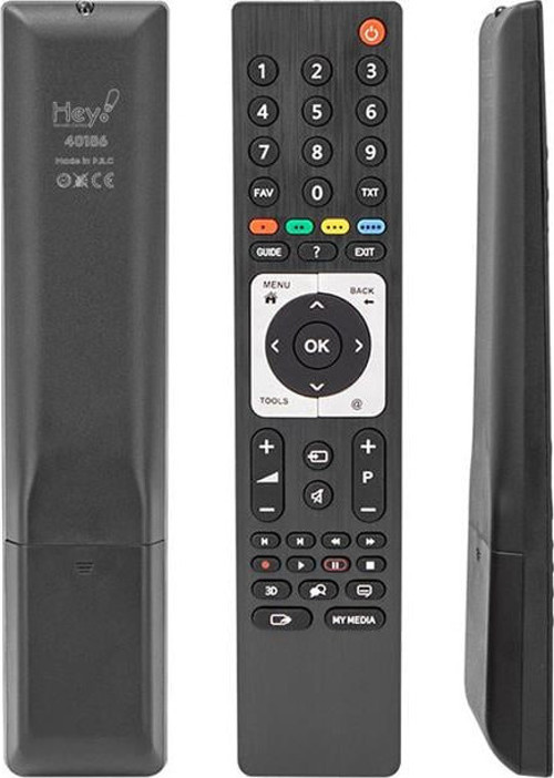 Hey Arçelik Beko Grundig 3D Metalik Göbek Guıde Tuşlu Ts4187R-2 Lcd Kumandası