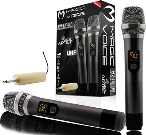 Magicvoice Mv-1302Ee 2 El Kablosuz Mikrofon