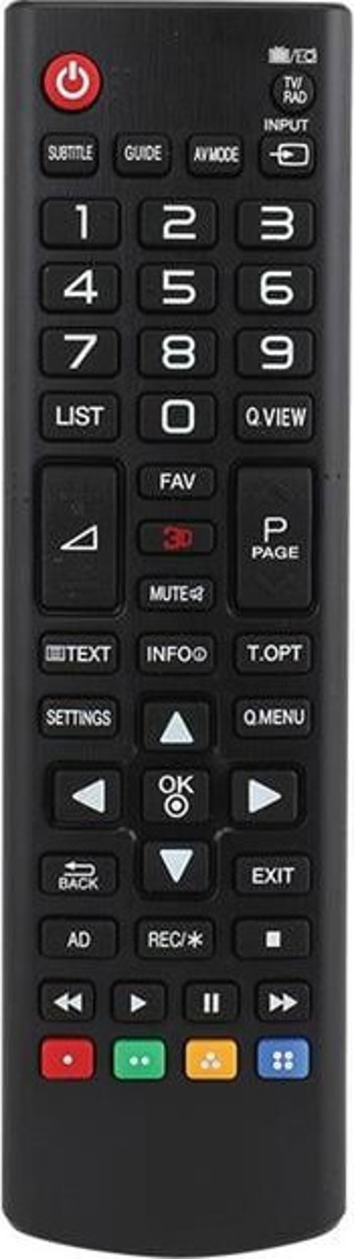 Lg Akb73715694 3D Tuşlu Lcd-Led Tv Kumandası