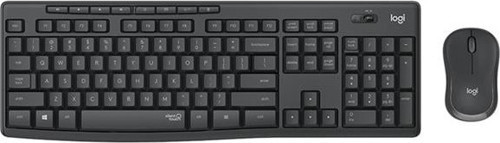 Logitech Mk295 Q Tr Siyah Kablosuz Klavye Mouse Set