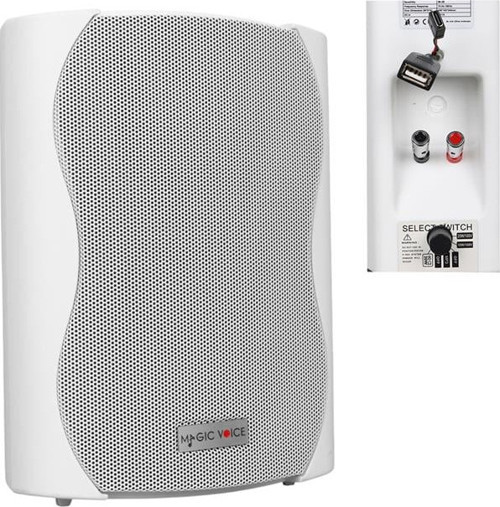 Magicvoice F-Lhy5S 5.25" (13.5 Cm) Hat Trafolu Duvar Tipi Sütun Hoparlör (20W Rms / 180W Peak - Mp3
