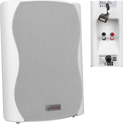 Magicvoice F-Lhy6.5S 6.5" (16 Cm) Hat Trafolu Duvar Tipi Sütun Hoparlör (30W Rms / 200W Peak - Mp3 U