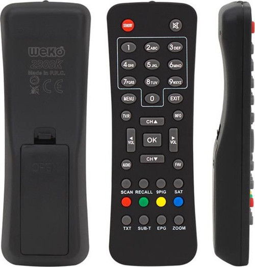 Mersat Exclusive - Globex - Fobem - Amstrad Mini Ttx - Newline Scart Uydu Alıcısı Kumandası