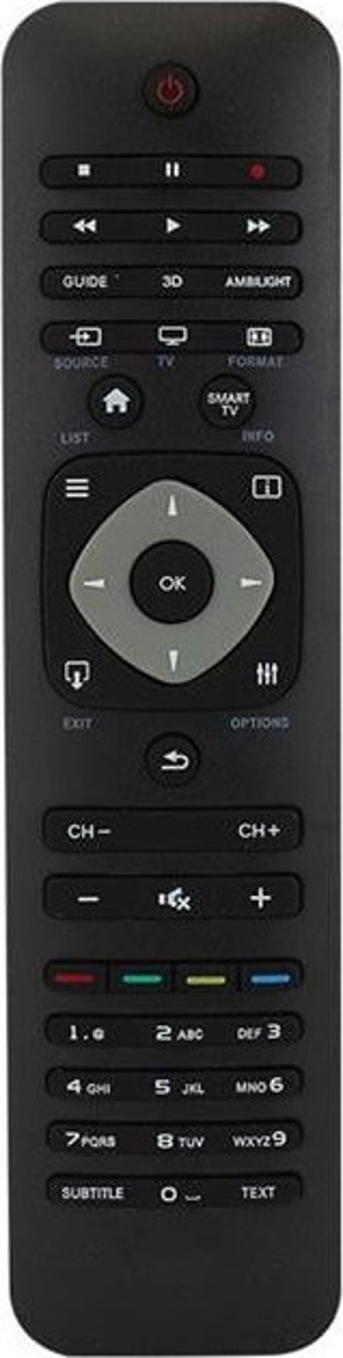 Philips Rm-L1128 3D Universal Lcd-Led Tv Kumandası