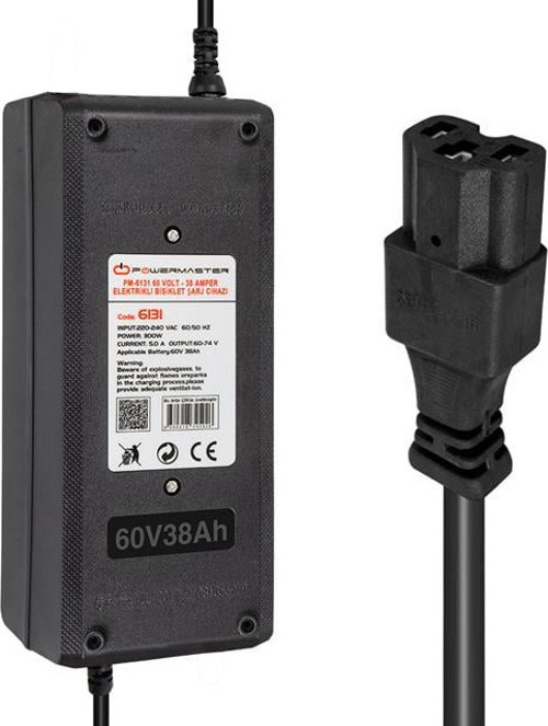 Powermaster Pm-6131 60 Volt - 38 Amper Elektrikli Bisiklet Şarj Cihazı