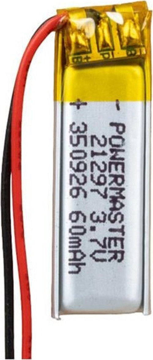 Powermaster 350926 3.7 Volt 60 Mah Lityum Polimer Pil