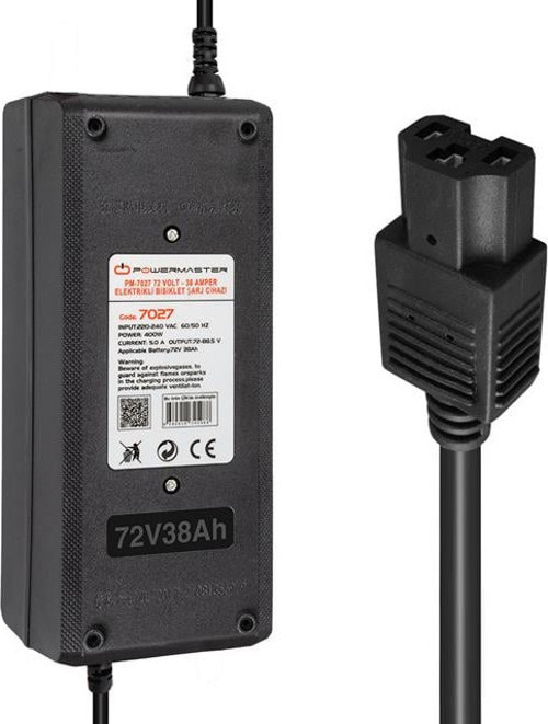 Powermaster Pm-7027 72 Volt - 38 Amper Elektrikli Bisiklet Şarj Cihazı