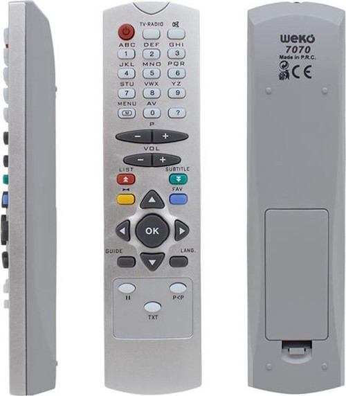Vestel Seg 5000 Fta Uydu Alıcı Kumandası
