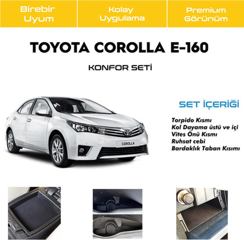 En Uygun Filtre Toyota Corolla E160 Konfor Seti