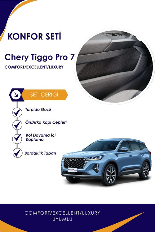 DucaDesing Chery Tiggo 7 Pro Konfor Seti Comfort/Excellent/Luxury