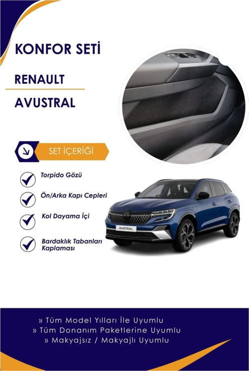 En Uygun Filtre Renault Austral Uyumlu Konfor Seti