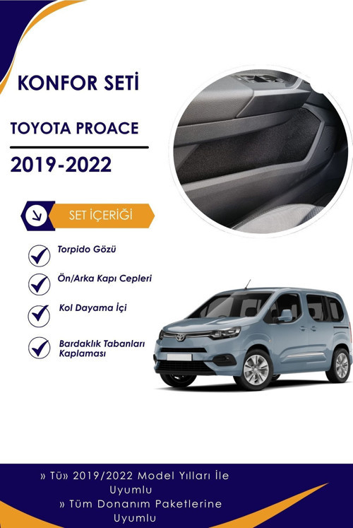DucaDesing Toyota Proace Konfor Seti-2019-2022 Model