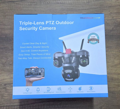 AC-5011 3 Lens Wifi Ptz Kamera Smart Aı 360 Speed Dome