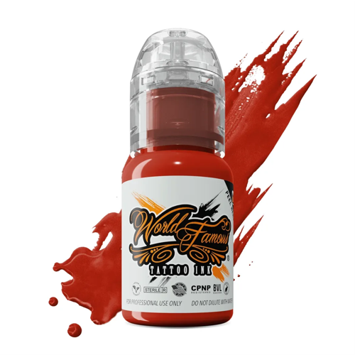 Red Hot Chili Pepper - World Famous Ink Dövme Boyası - 1/2oz/15ml