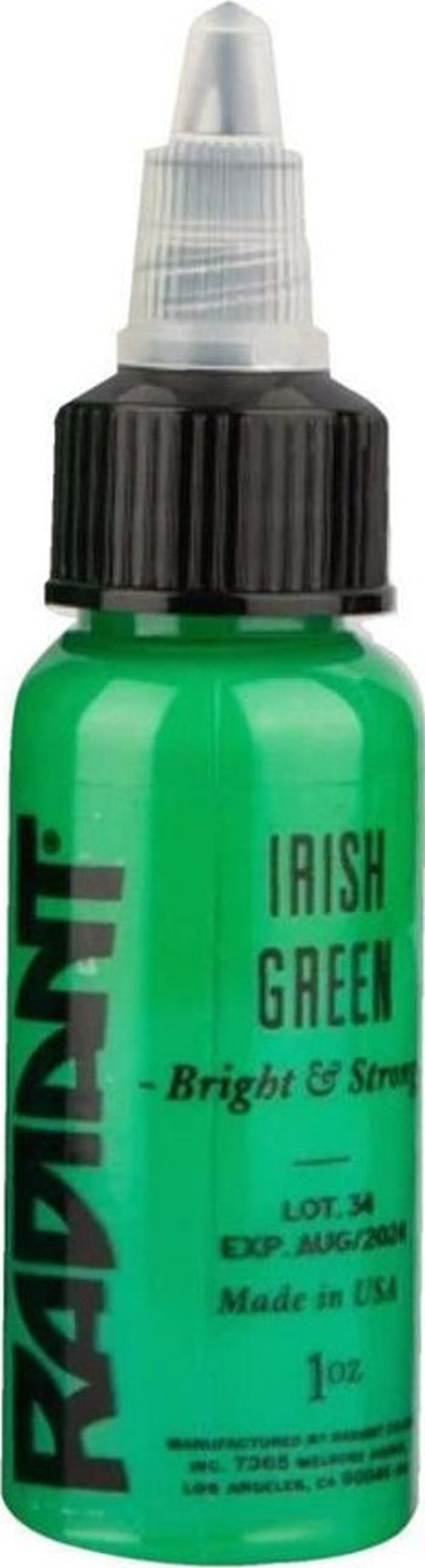 Irish Green - Radiant Tattoo Dövme Boyası - 1oz/30ml